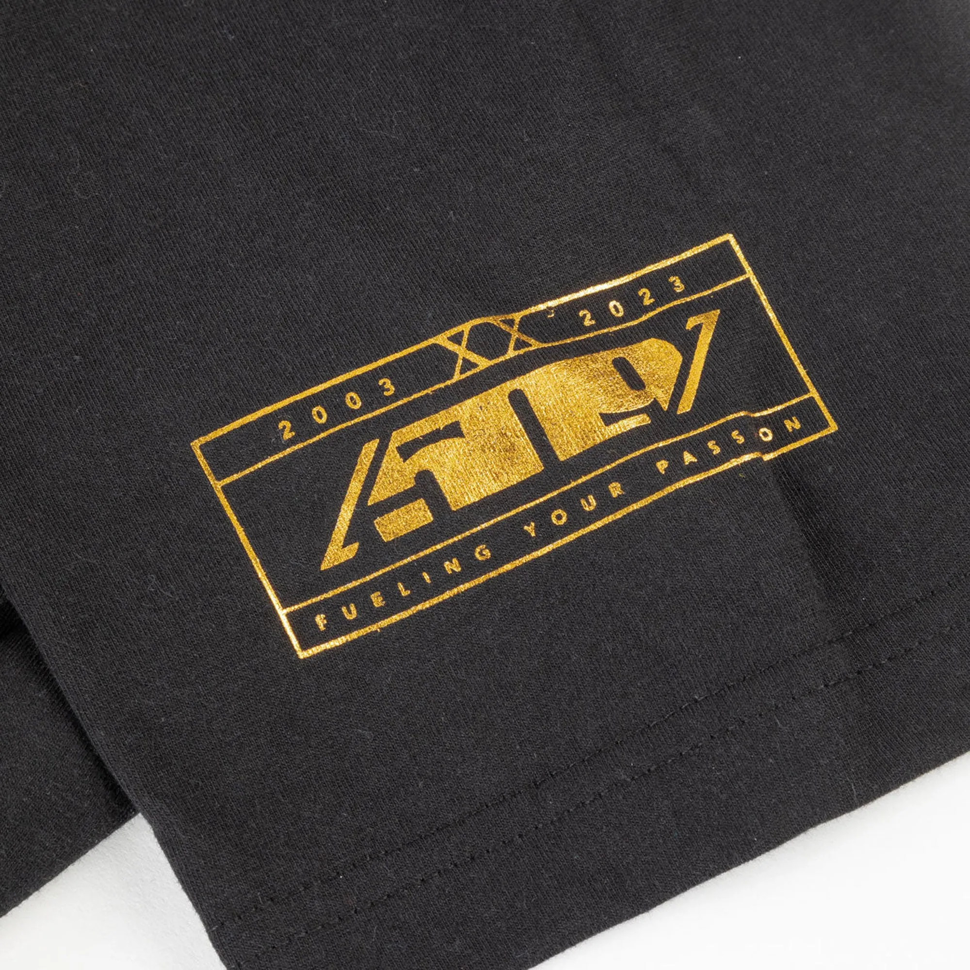 509 XX anniversary T-shirt Black Gold