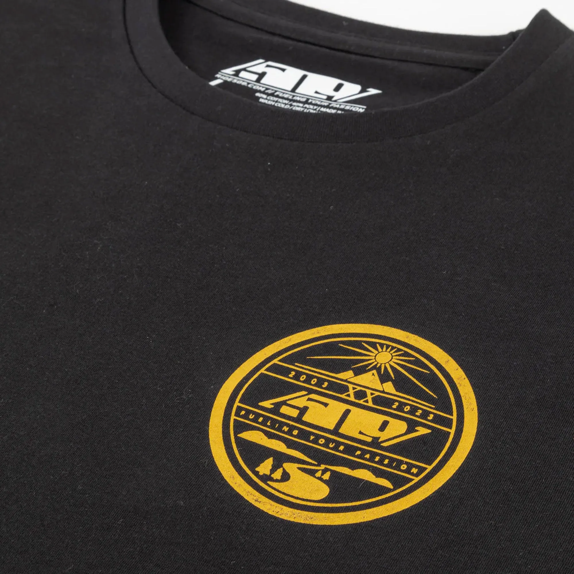 509 XX anniversary T-shirt Black Gold