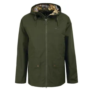 Barbour Hooded Domus Jacket Sage / Dress