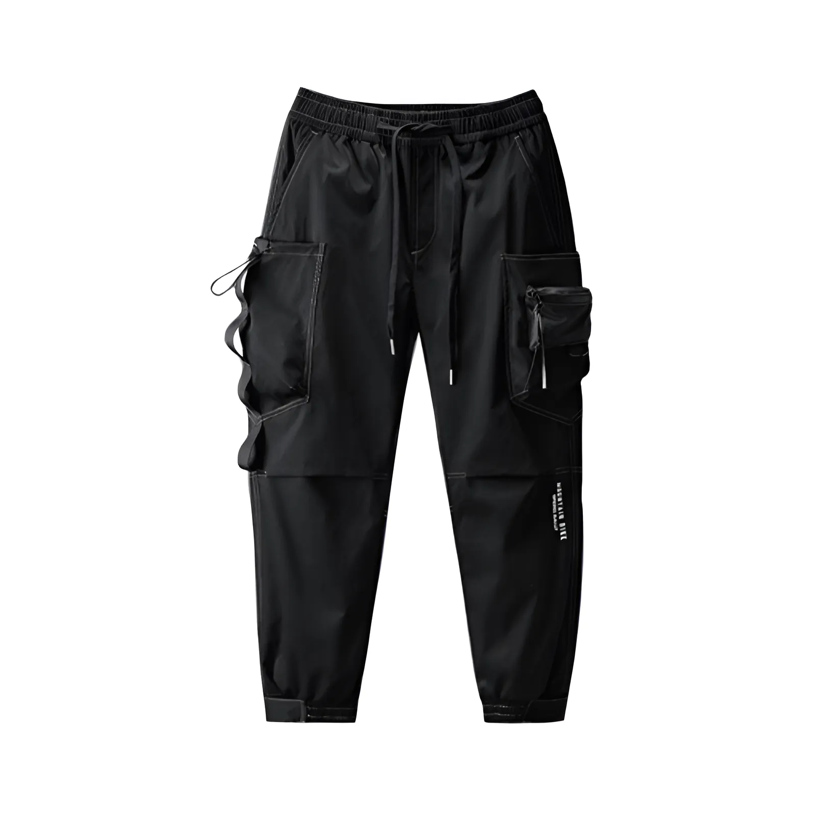 Black Skinny Cargo Pants