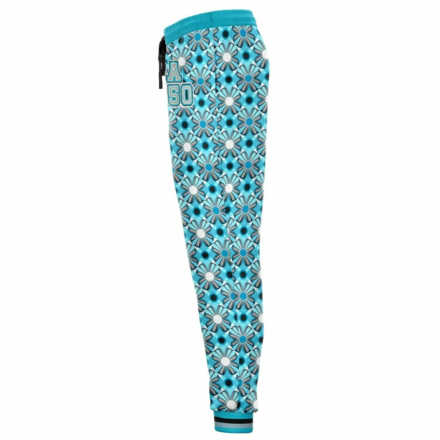 Blue Daisy Hippie Brigade Eco-Poly Unisex Joggers