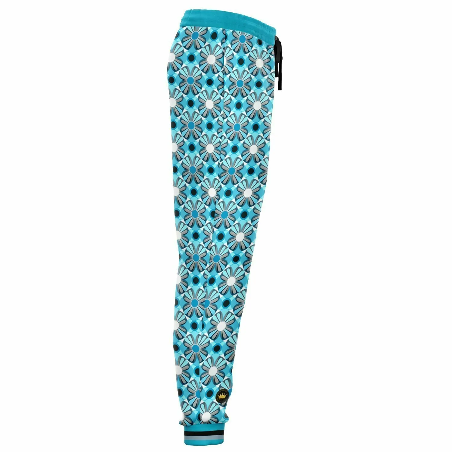 Blue Daisy Hippie Brigade Eco-Poly Unisex Joggers