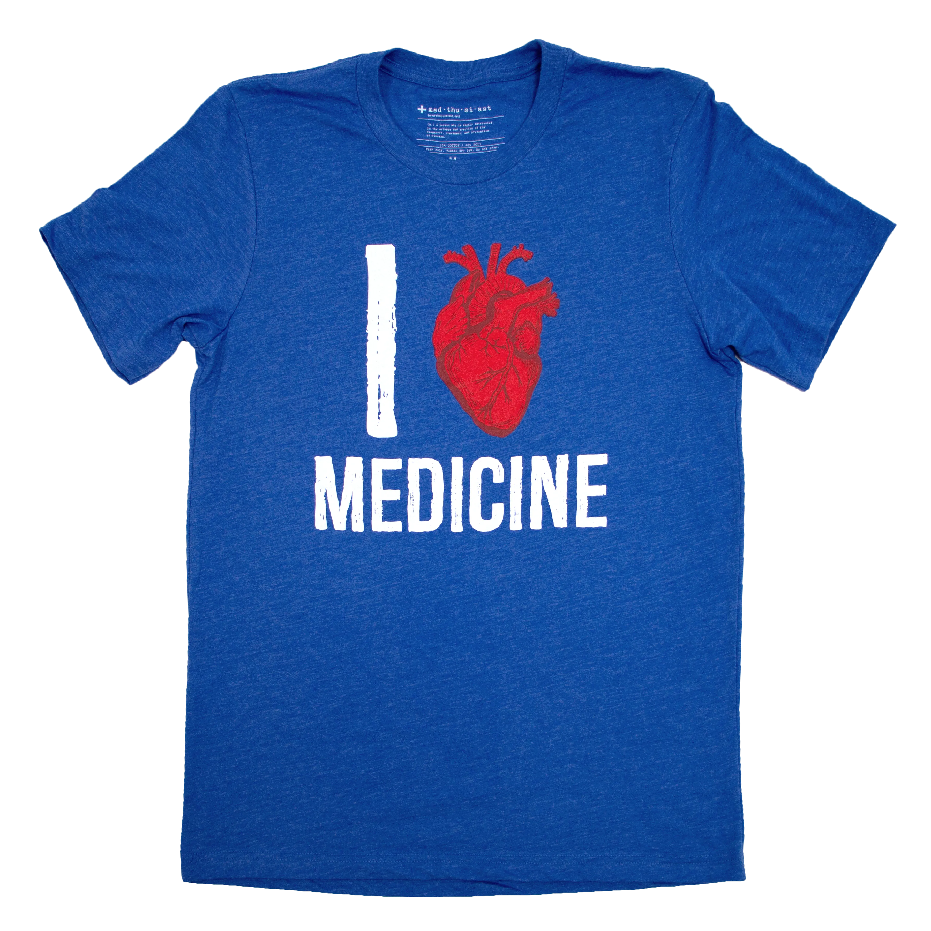 Blue I Heart Medicine Tee - FINAL SALE