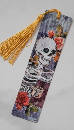 Death by TBR - Metal Bookmark