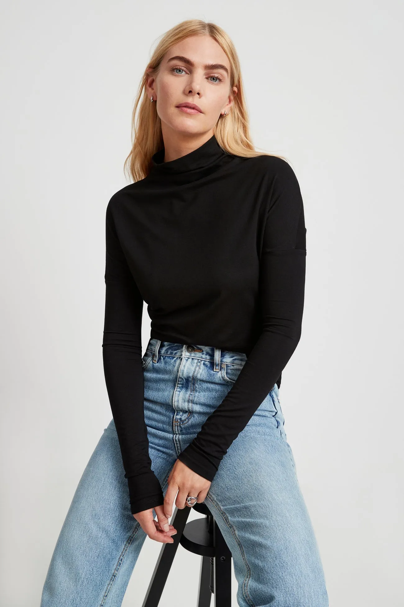 Denver Mock Neck Top