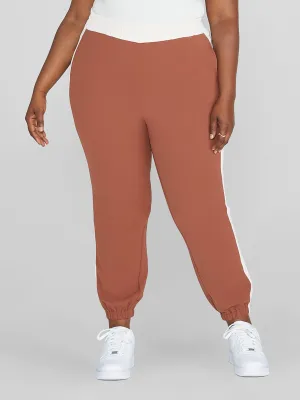 Fashion To Figure - Audrina Colorblock Jogger Pants