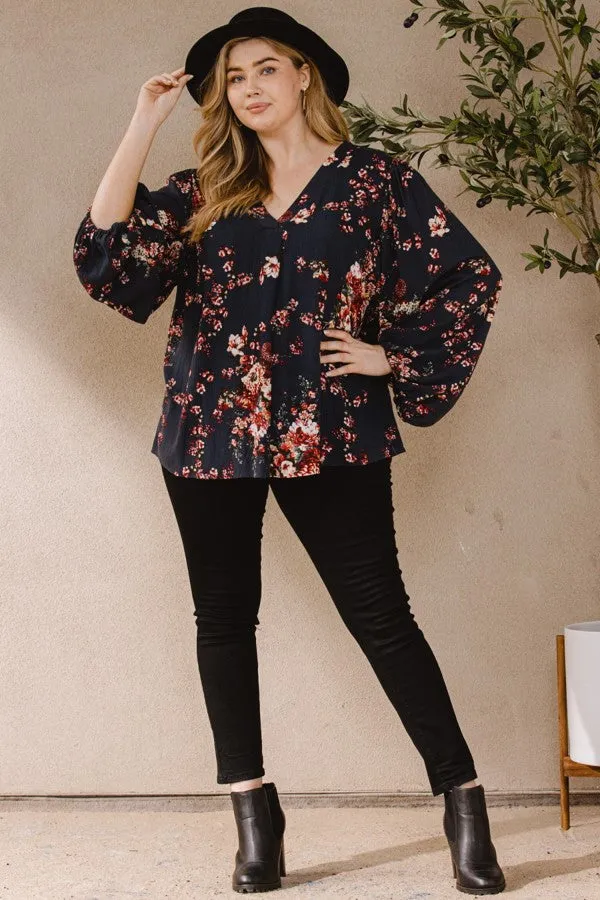 Find Your Way Floral Blouse