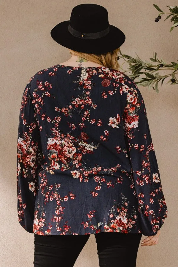 Find Your Way Floral Blouse