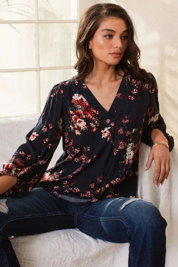 Find Your Way Floral Blouse