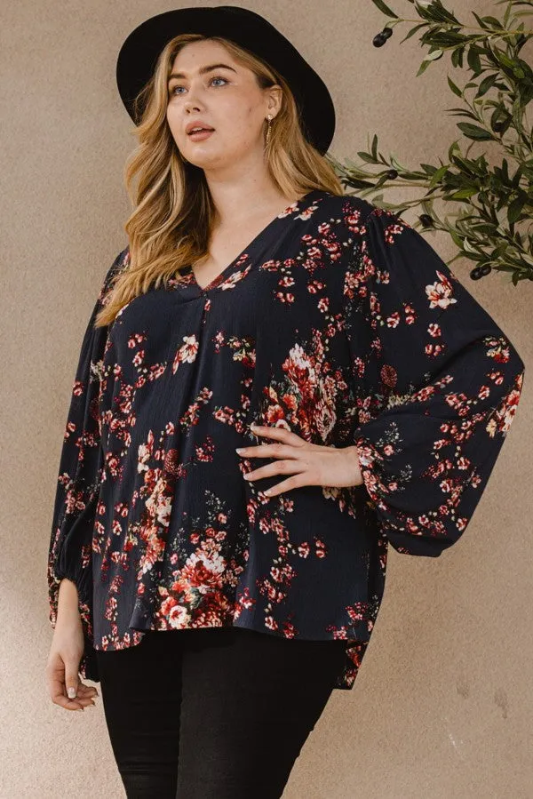 Find Your Way Floral Blouse