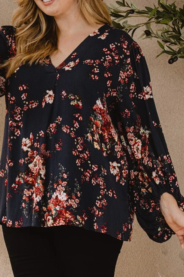 Find Your Way Floral Blouse