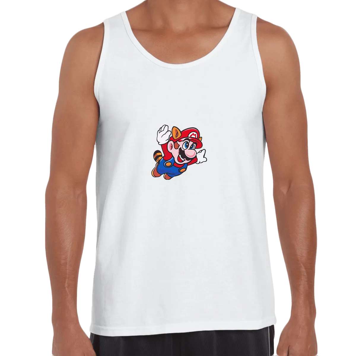 Flying Mario Bross Nintendo Retro OLD SKOOL Game Fast Delivery Unisex Tank Top