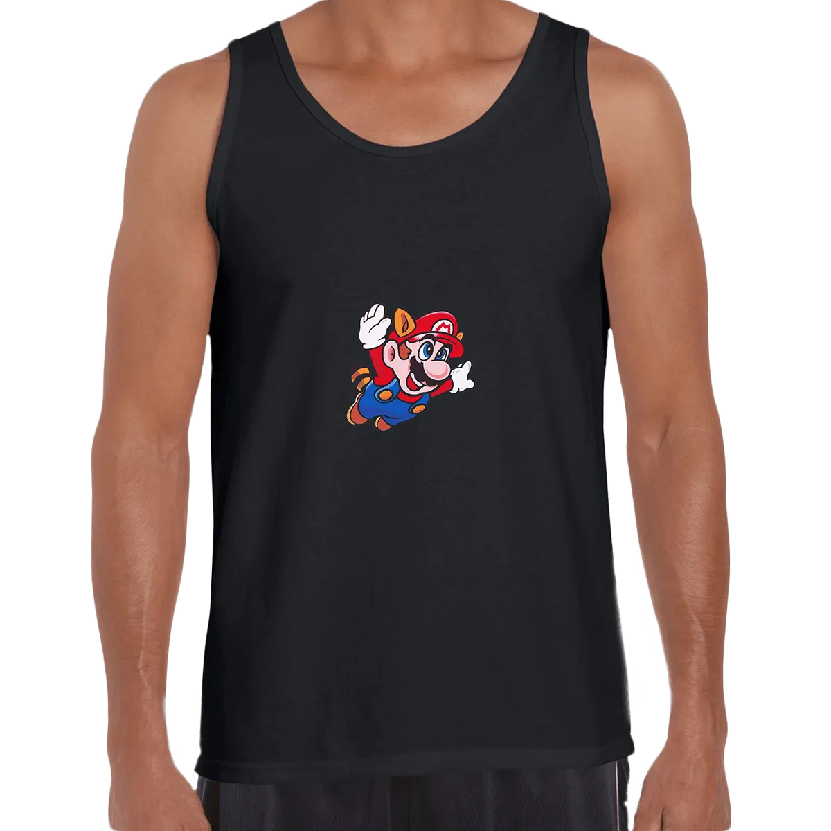 Flying Mario Bross Nintendo Retro OLD SKOOL Game Fast Delivery Unisex Tank Top