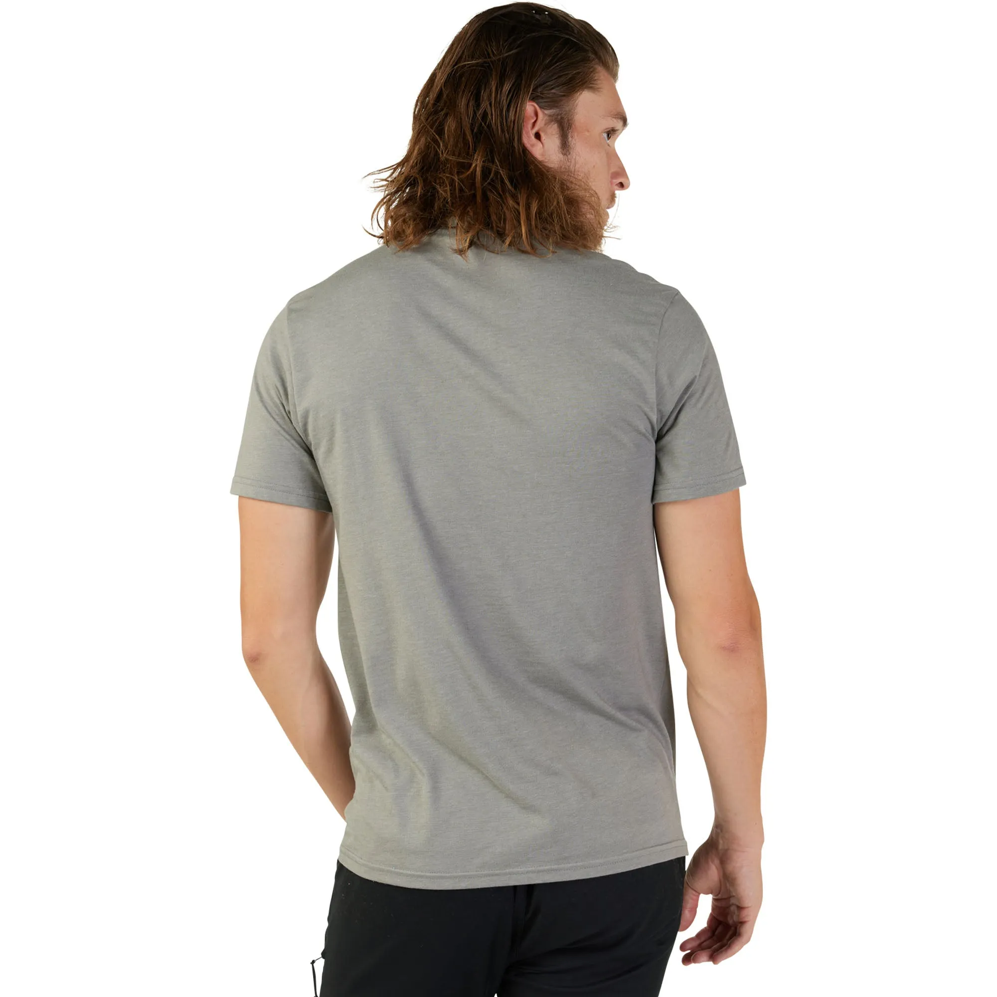 Fox Racing Fox Head SS Prem Tee T-Shirt Heather Graphite Grey