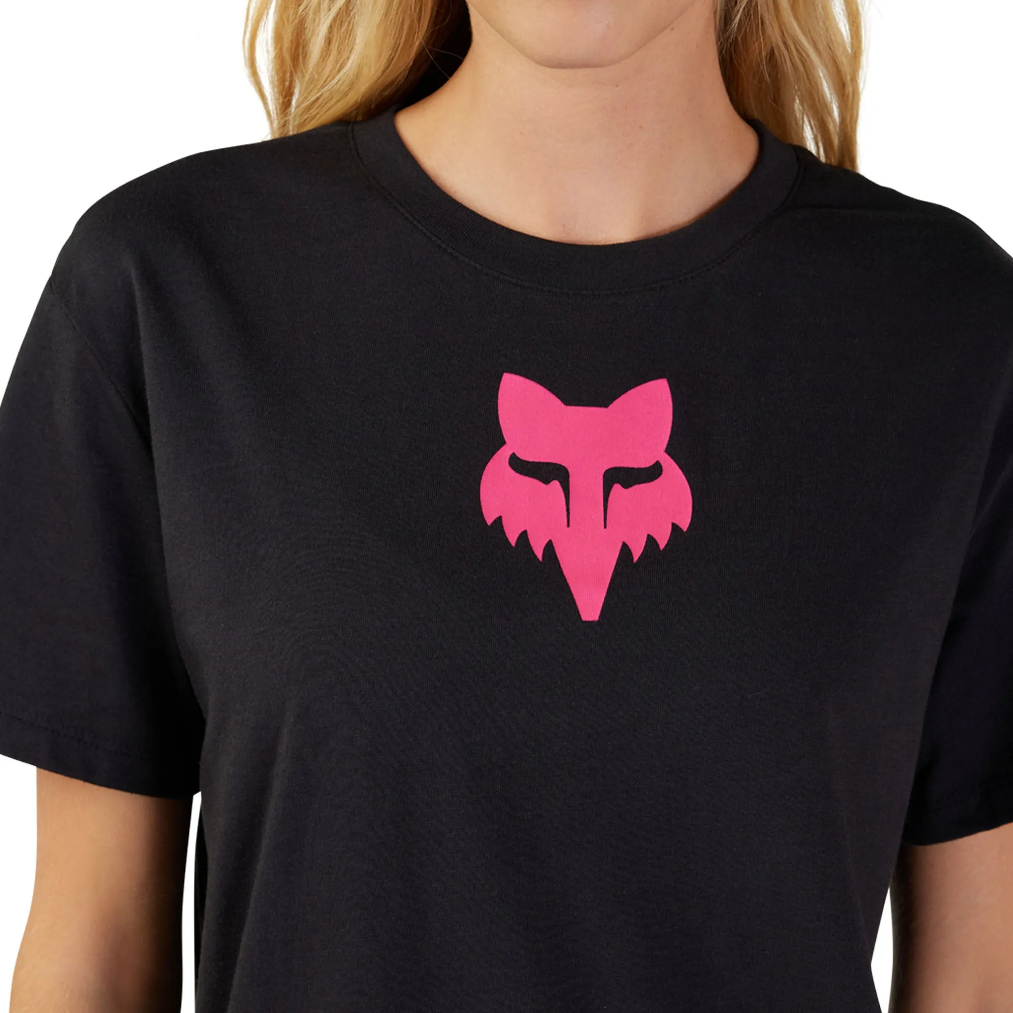 Fox Racing Fox Head SS Tee T-Shirt Black/Pink