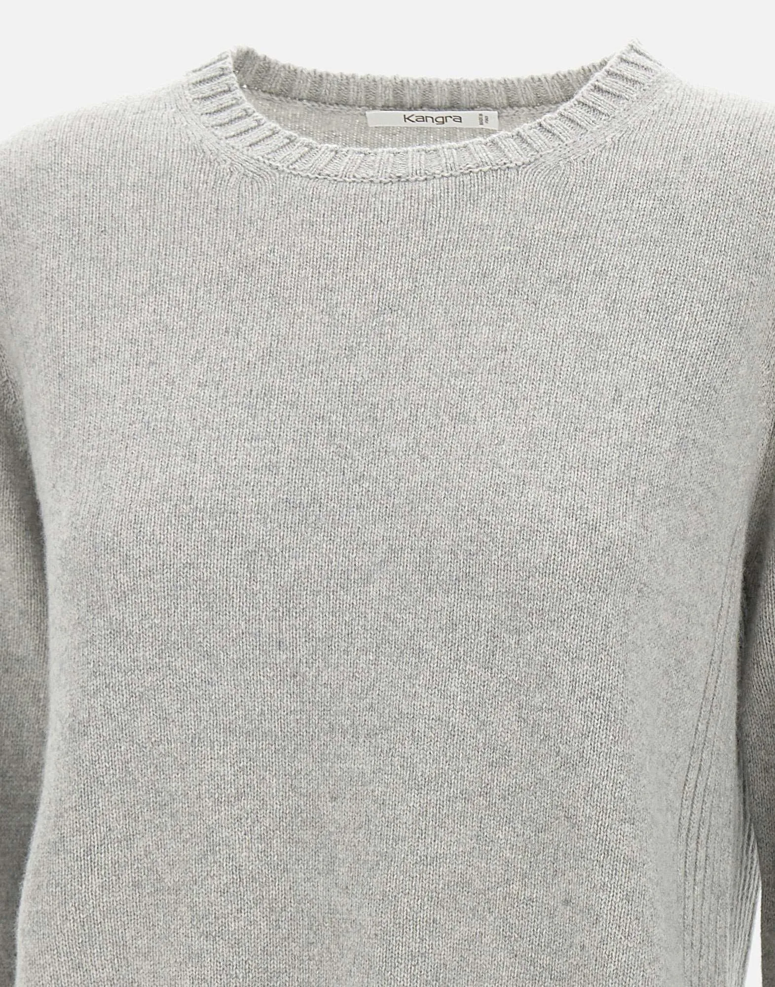 Grey Wool and Cashmere Sweater for Women