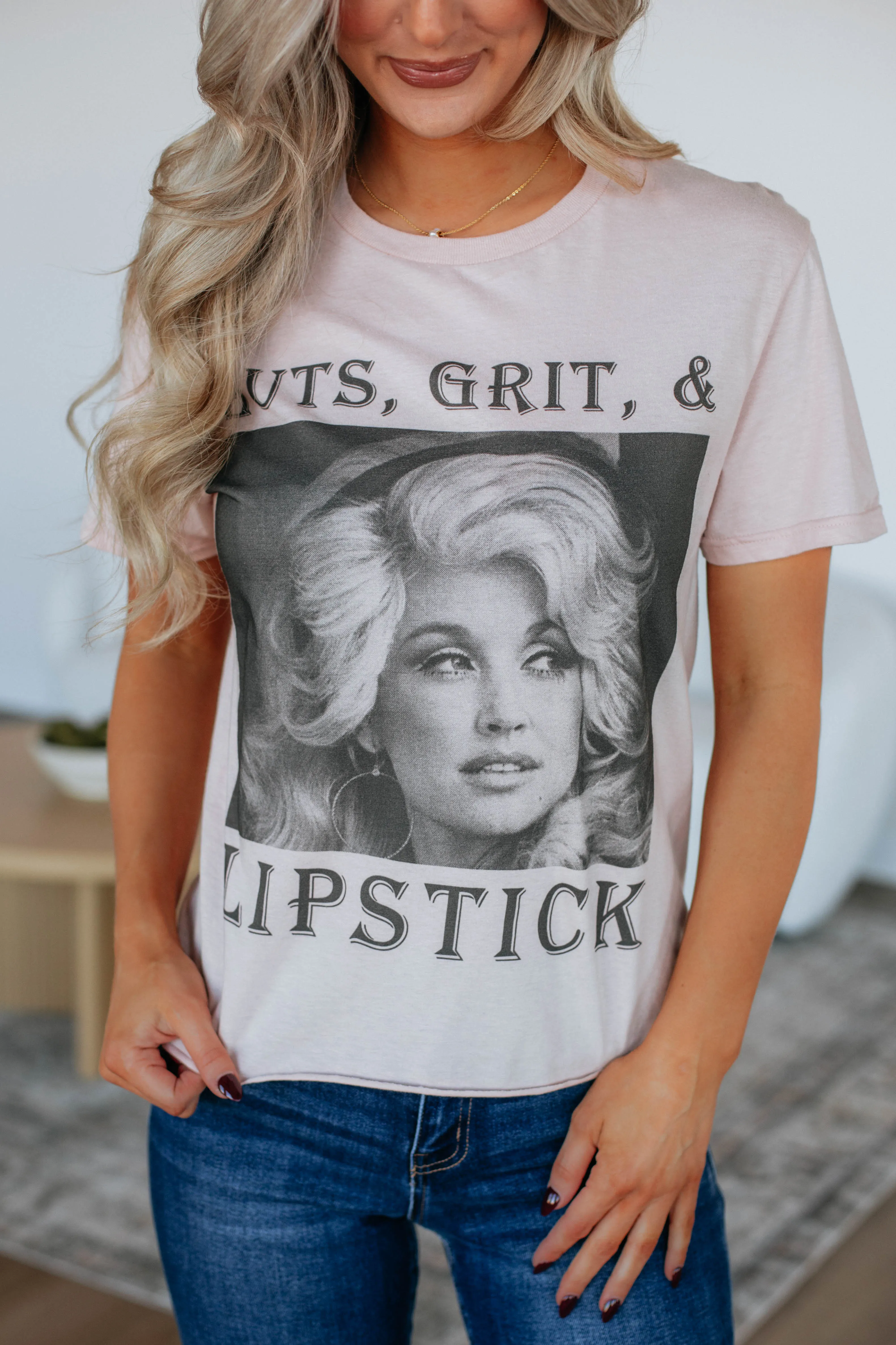 Guts, Grits, & Lipstick Graphic Tee