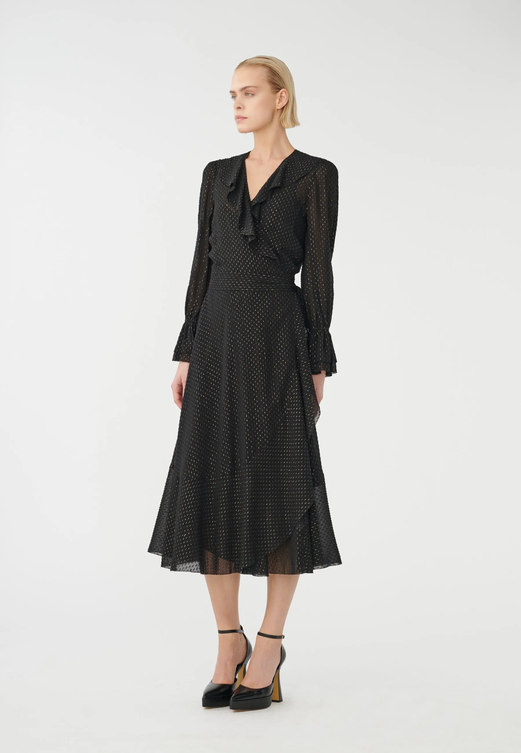 Josefina-Lurex Black