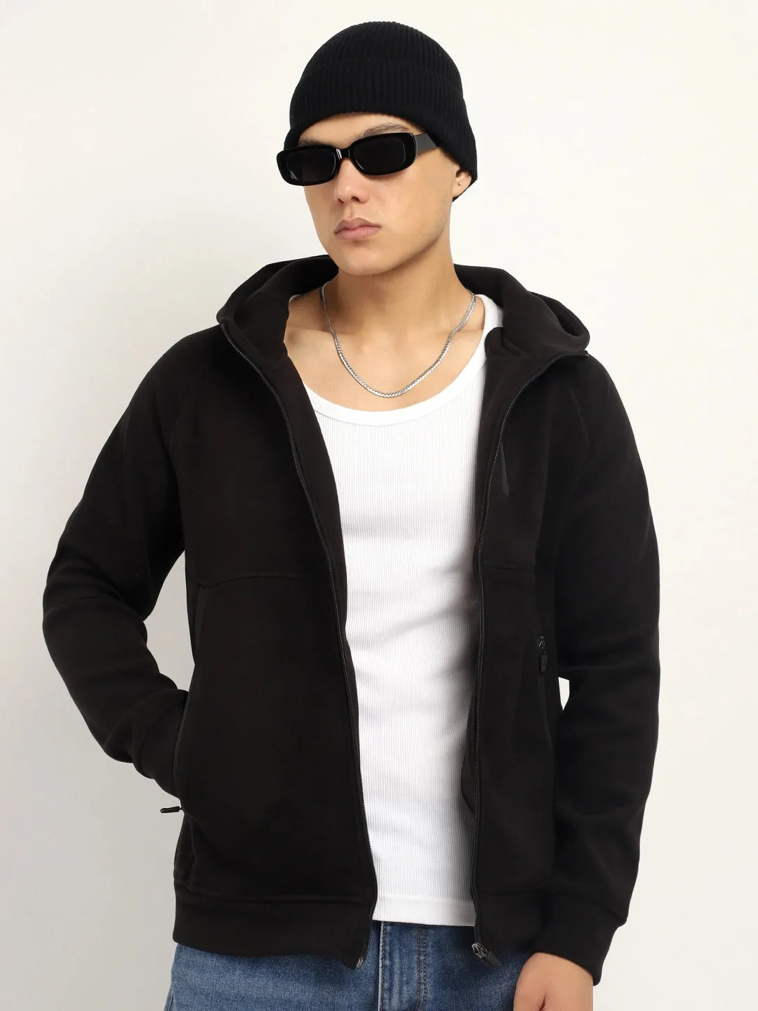 London Wayfarer Black Hoodie