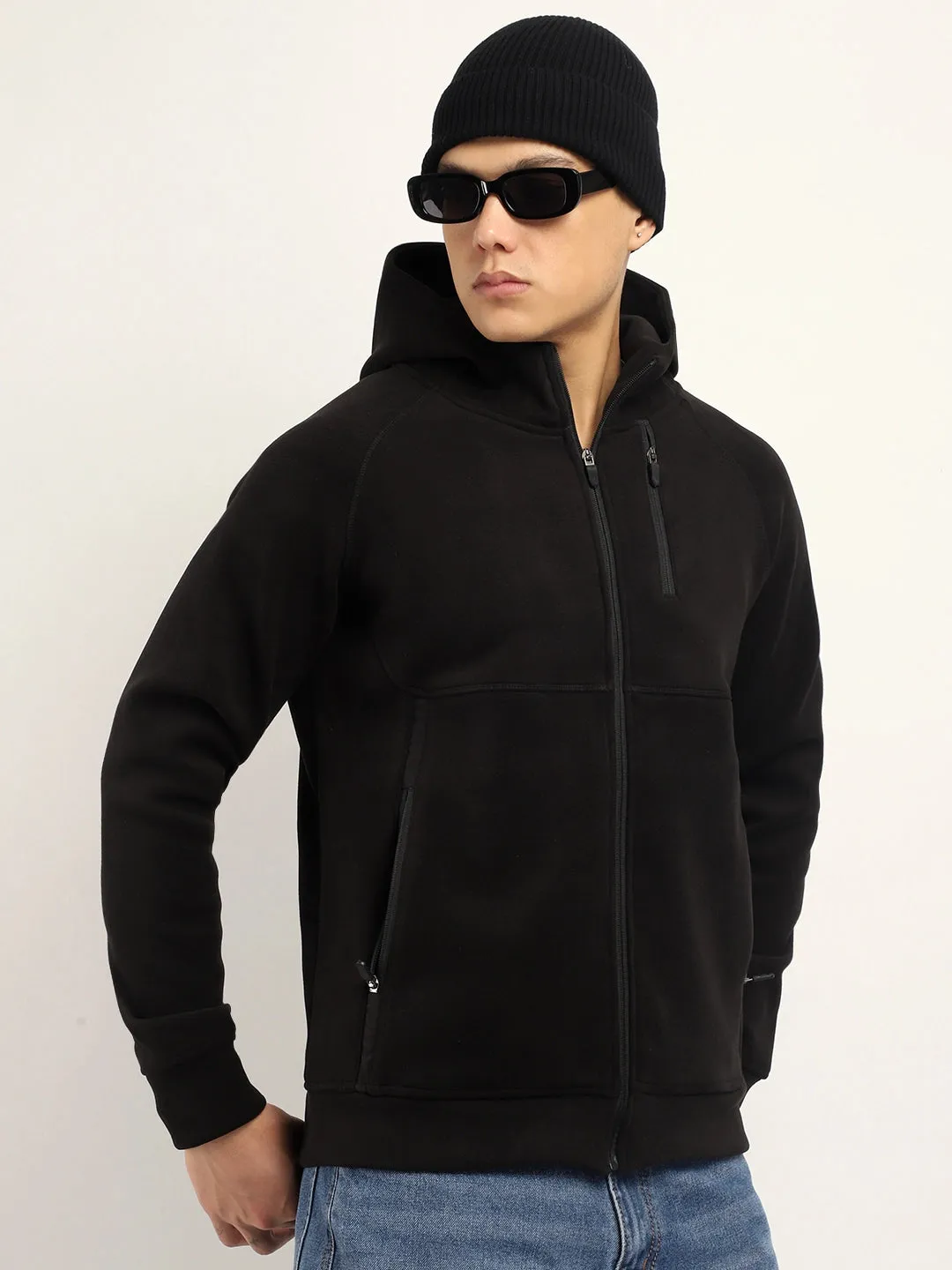 London Wayfarer Black Hoodie