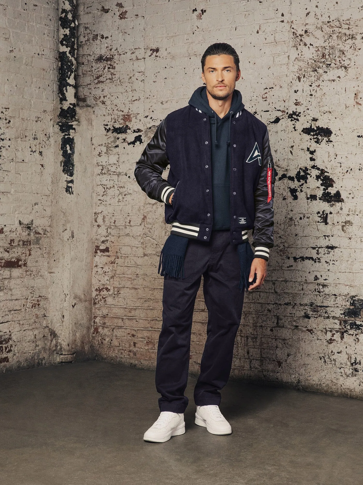 MA-1 WOOL VARSITY JACKET