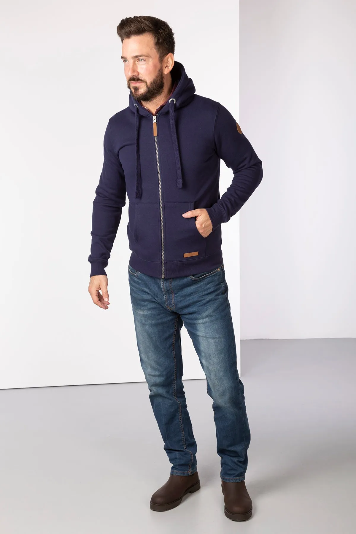 Men's Full Zip Hoodie - William