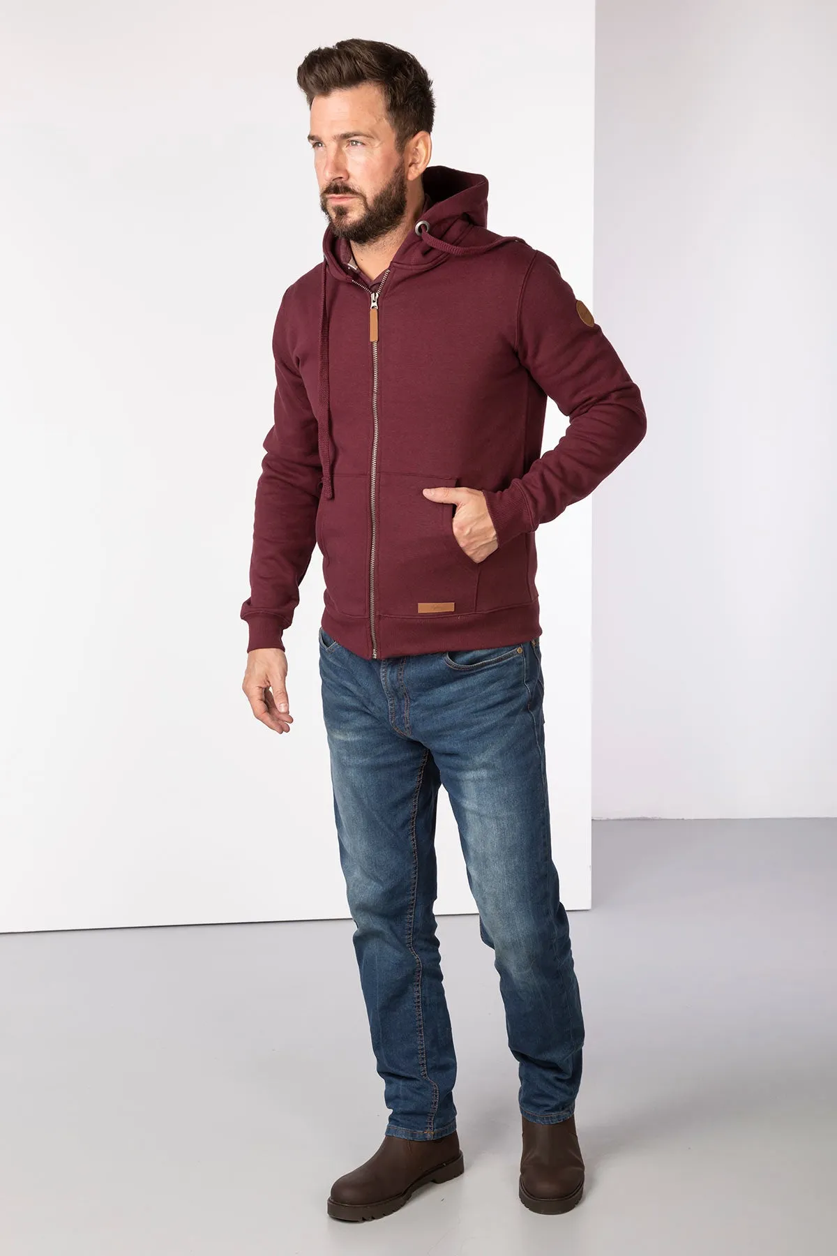 Men's Full Zip Hoodie - William