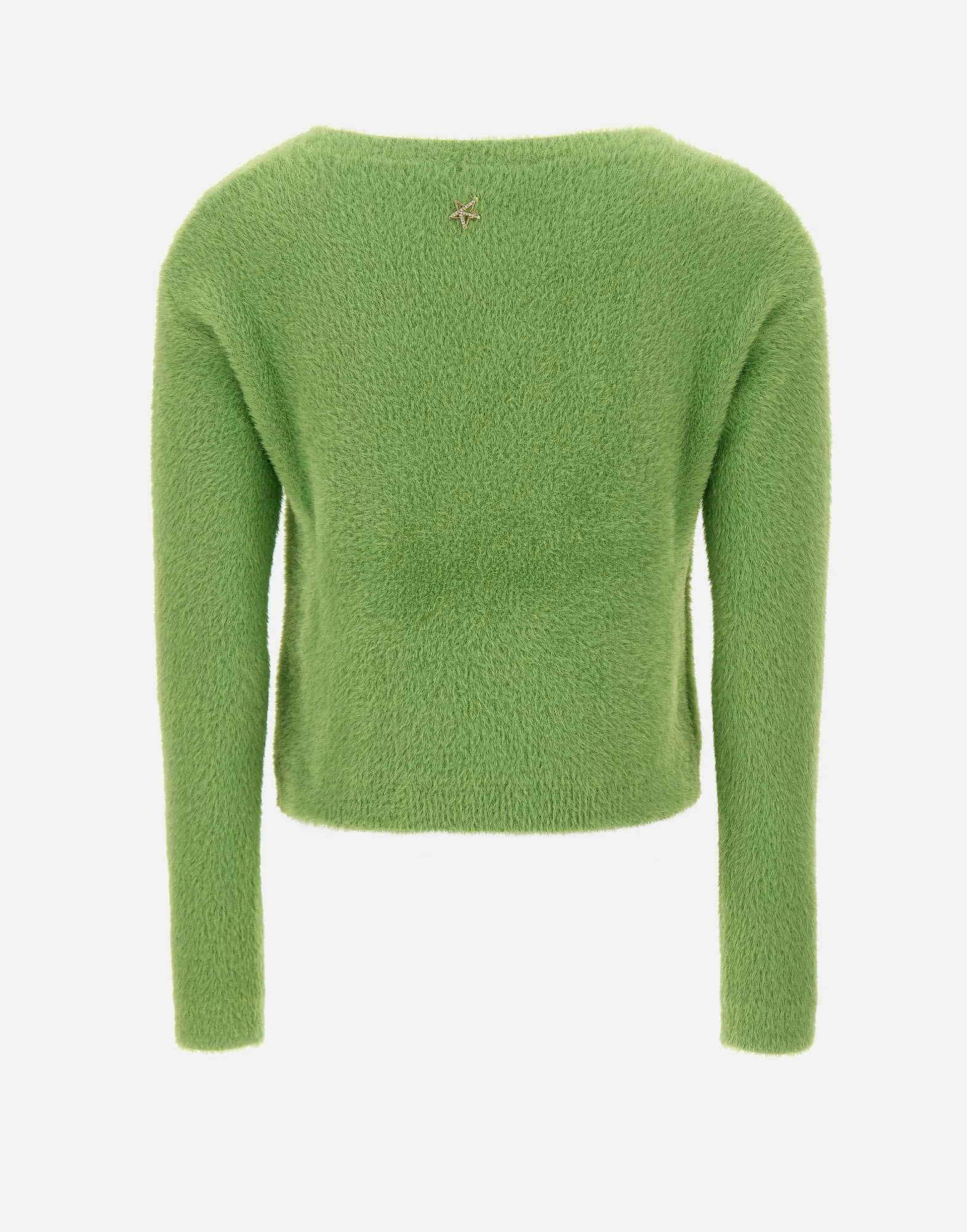 Pistachio Fur Effect Sweater