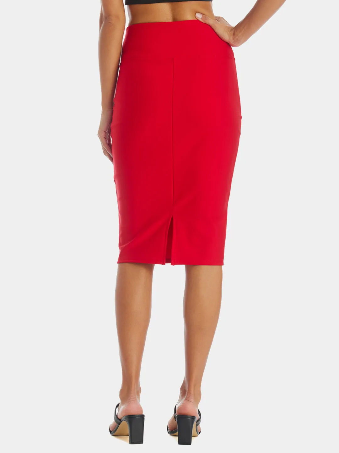 Ponte Pencil Skirt