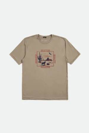 Prescott S/S Tailored Tee - Oatmeal