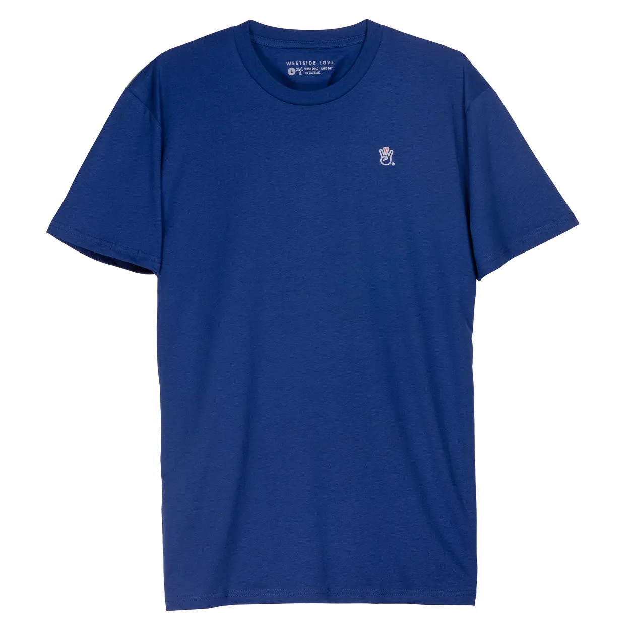 Reflective Logo Cobalt Tee