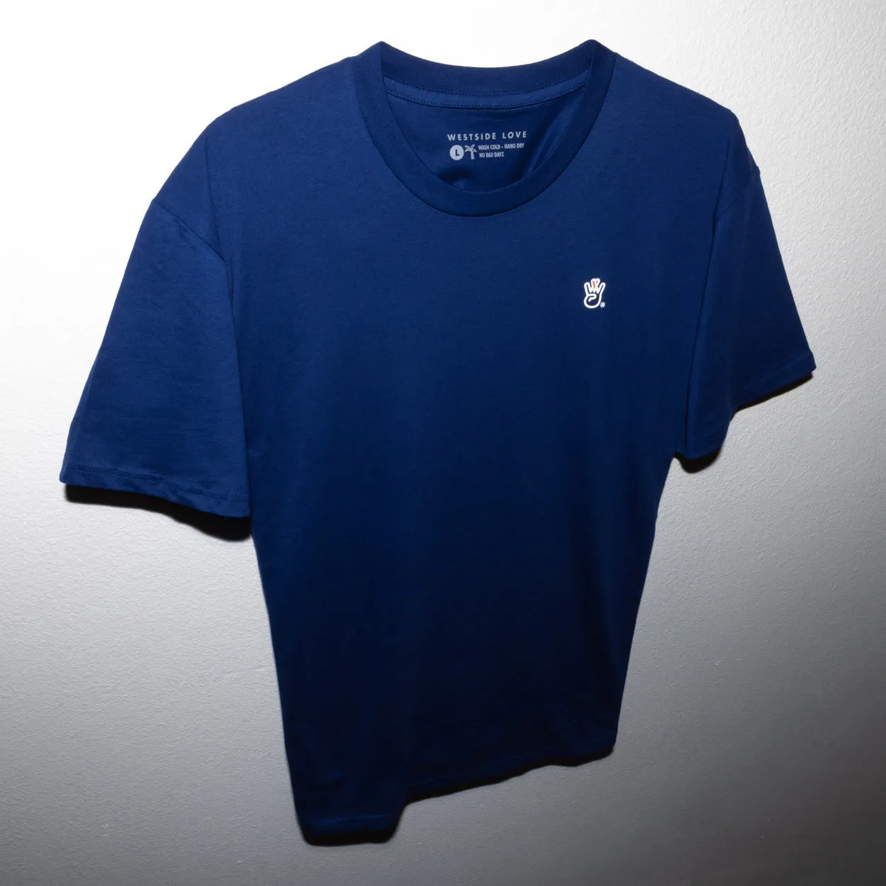 Reflective Logo Cobalt Tee