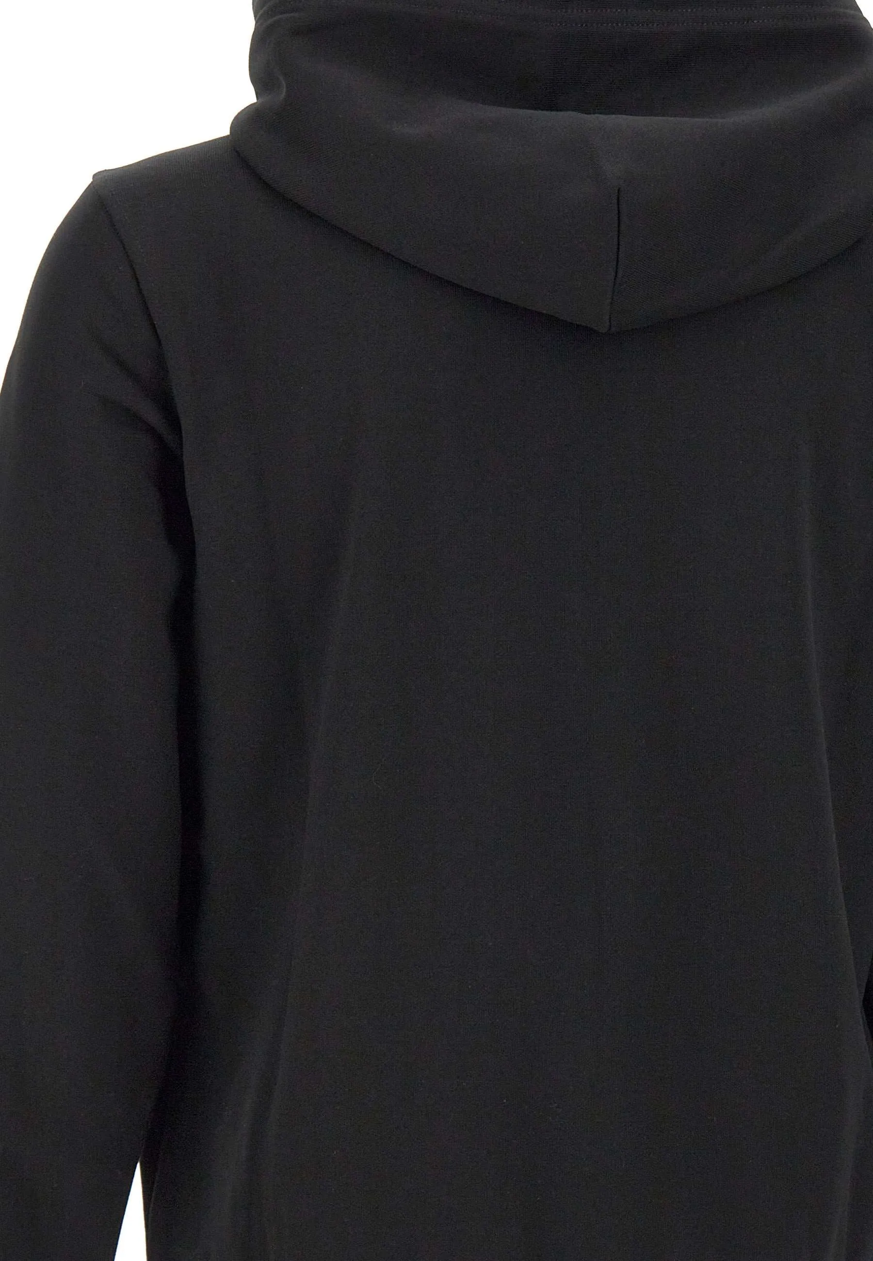 S-Ginn Black Hooded Sweater