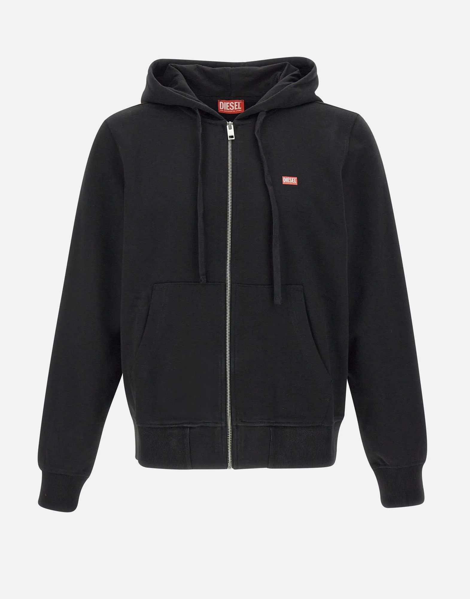 S-Ginn Black Hooded Sweater