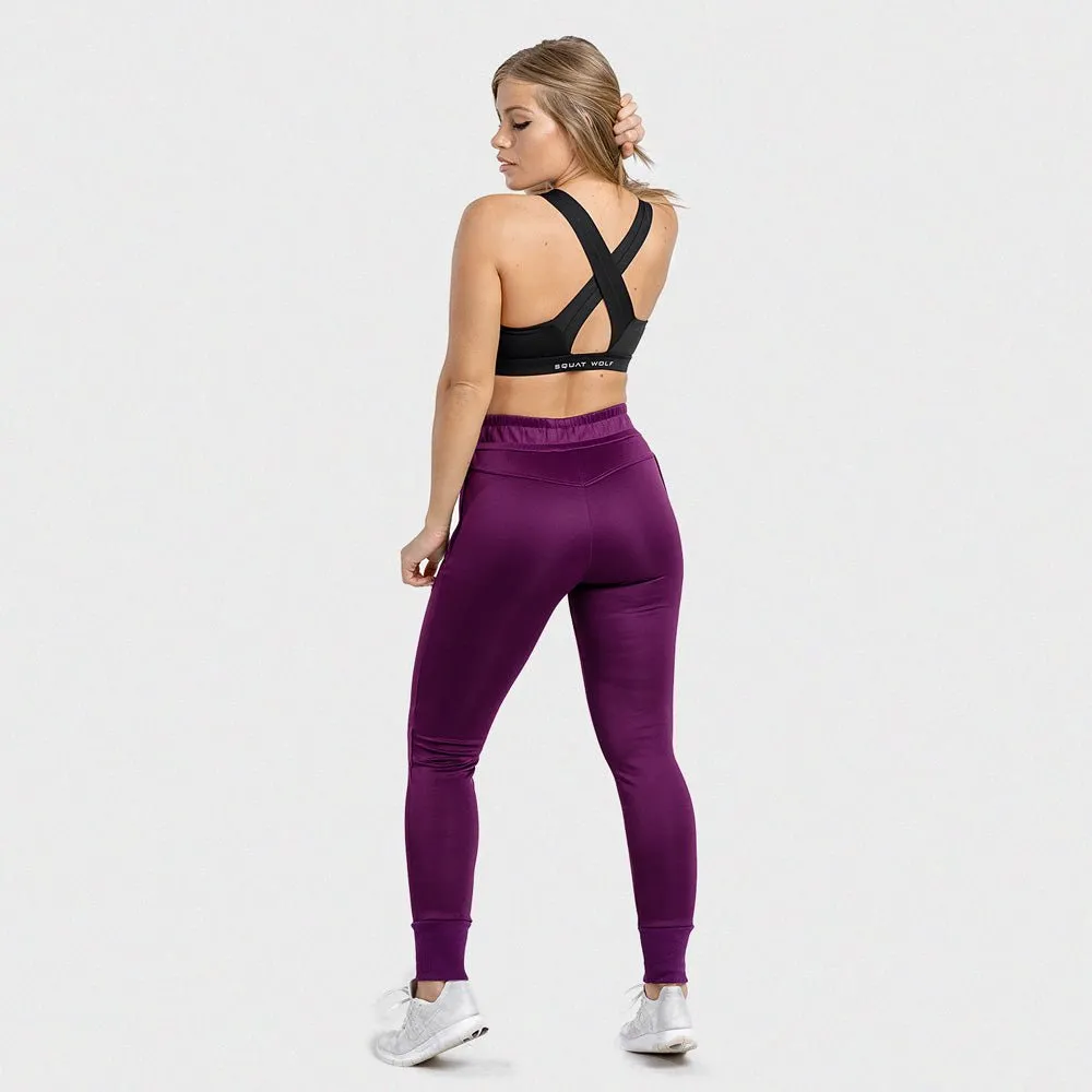 She-Wolf Do-Knot-Joggers - Violet