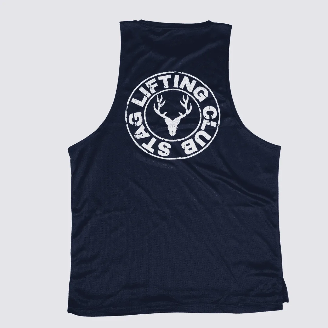 SLC Dri-Fit Drop Arm Tanktop (NAVY BLUE)