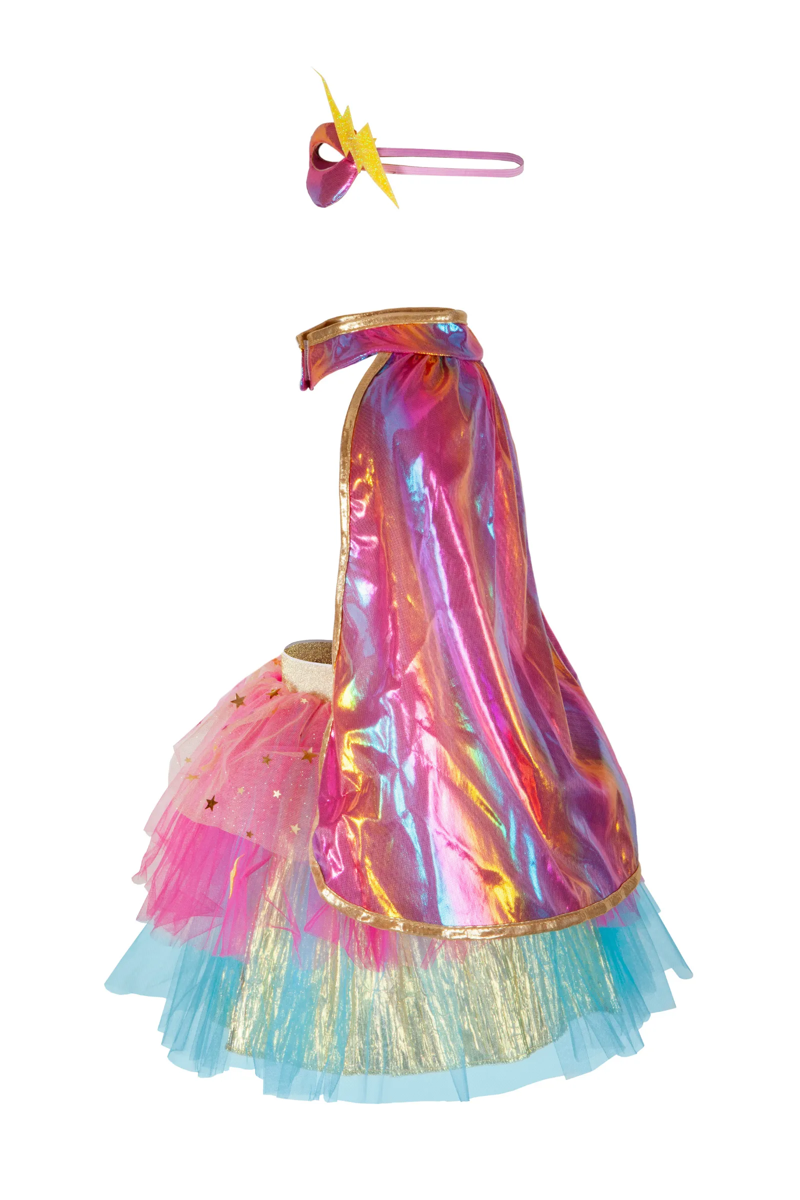 Super-duper Tutu/Cape/Mask, Pink & Gold