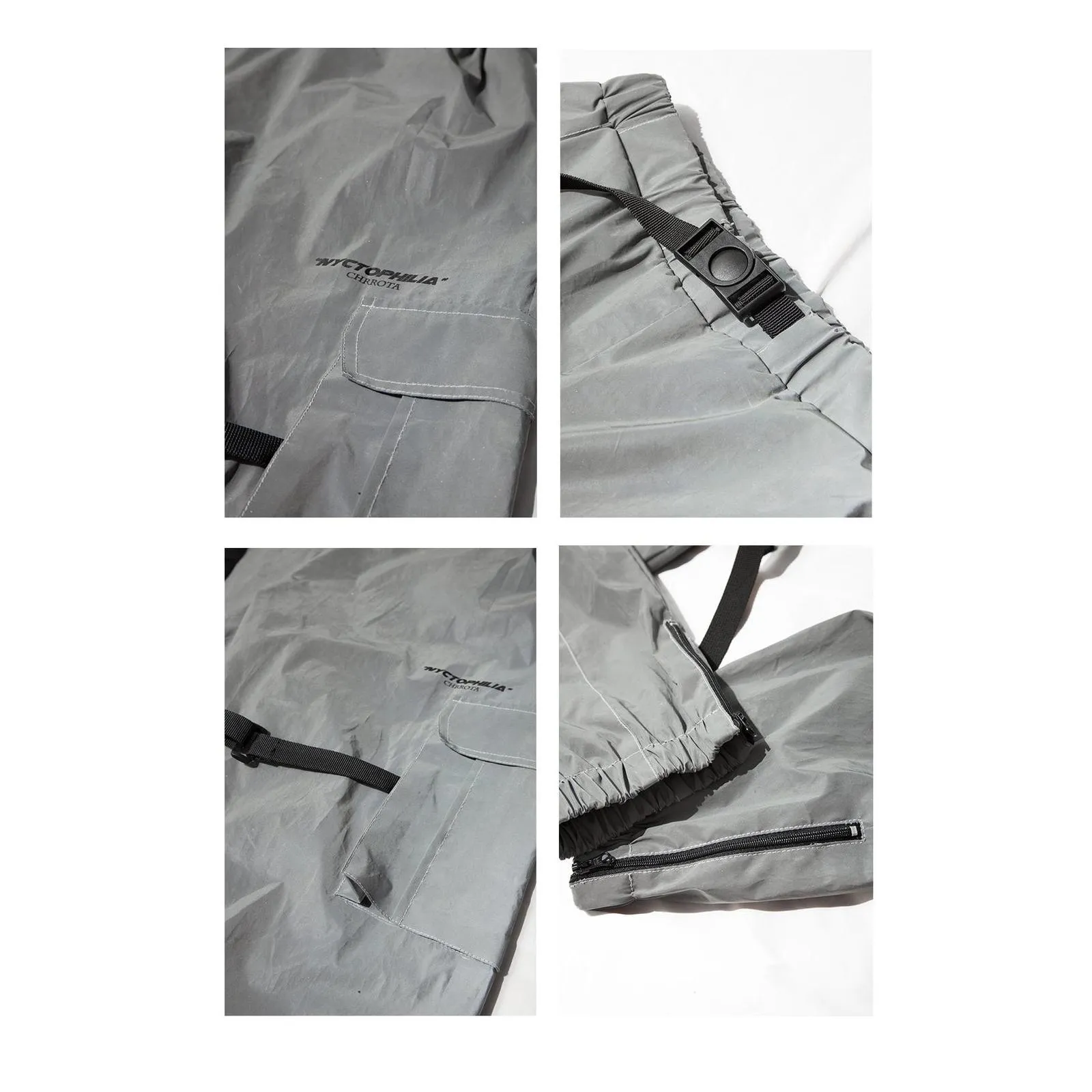 WLS Reflective Techwear Cargo Pants