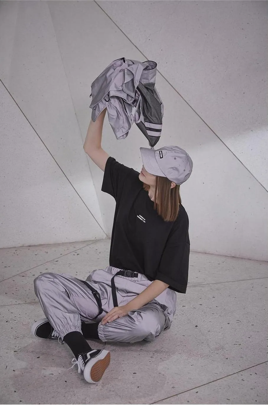 WLS Reflective Techwear Cargo Pants